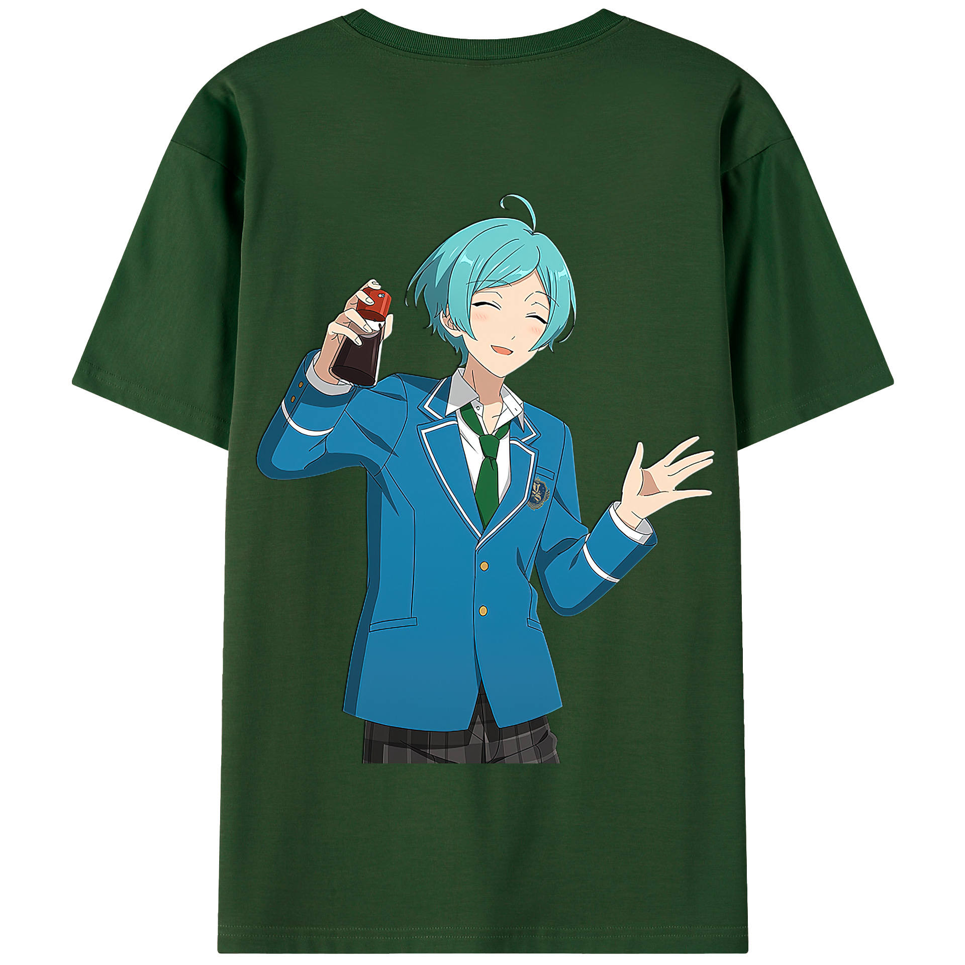 （画像用） あんさんぶるスターズ! Ensemble Stars 綿100％半袖Tシャツ（背面プリント）